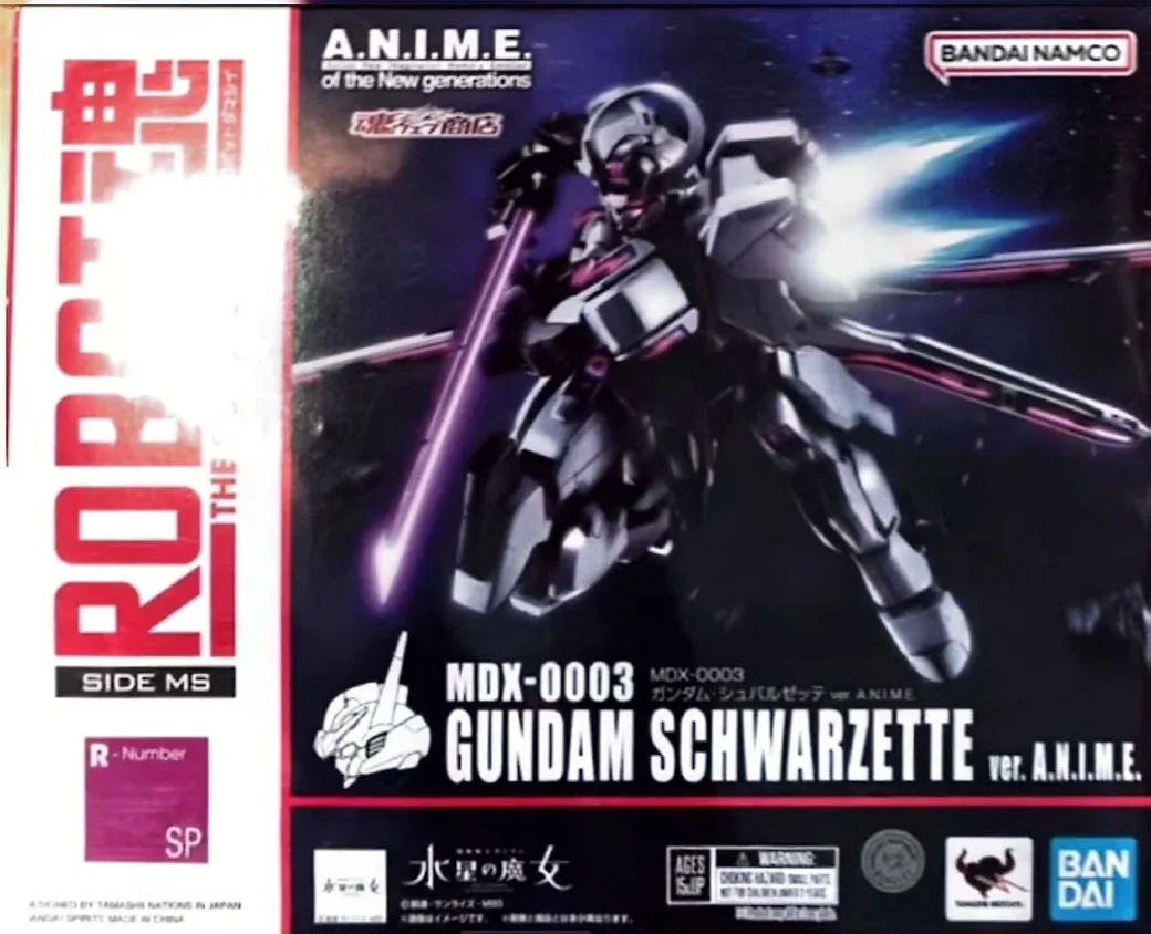 Фото Фигурка Bandai Robot Spirits MDX-0003 Gundam Schwarzette: Мобильный костюм Gundam — Ведьма с Меркурия, аниме-модель №2