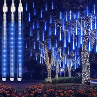 holiday lighting led christmas lights outdoor 3050cm meteor shower string lights garden decor for party wedding garland street