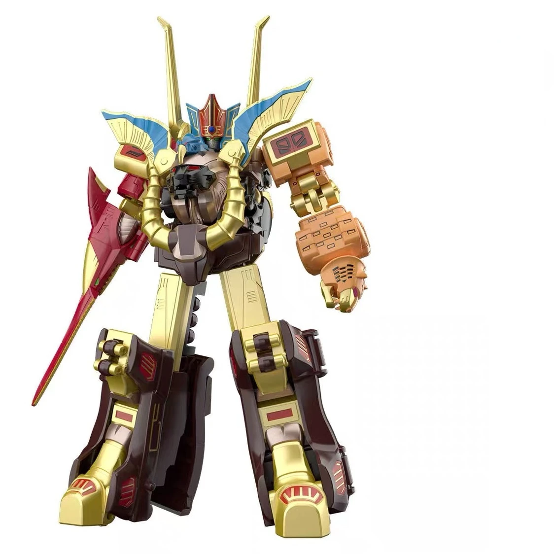 

BANDAI ROBOT SMP SUPER MINIPLA SHOKUGAN MODELING PROJECT Power Ranger GAOGOD GAO GOD Megazords assembly model kit action figure