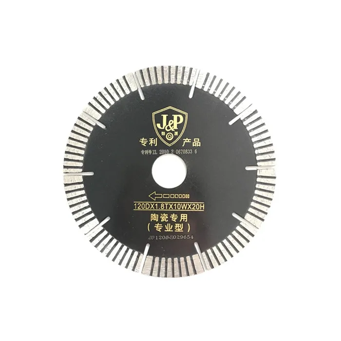 

120Dx1.8Tx10Wx20H diamond saw blade for Wandeli ceramic tile cutting machine angle grinder porcelain granite marble cutting disc