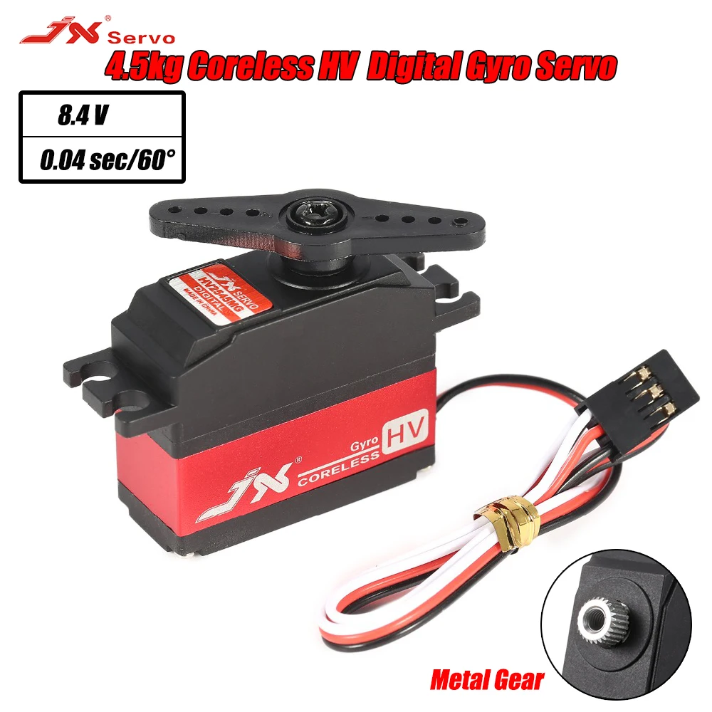 Сервопривод JX для радиоуправляемых моделей, 25 г, 4,5 кг, 8,4 в