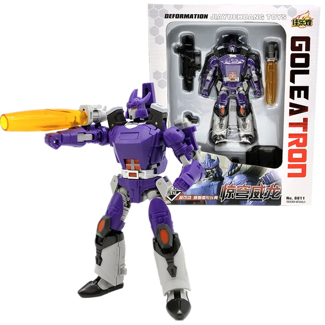Коллекционная модель робота-трансформера Galvatron Devastator MINISO