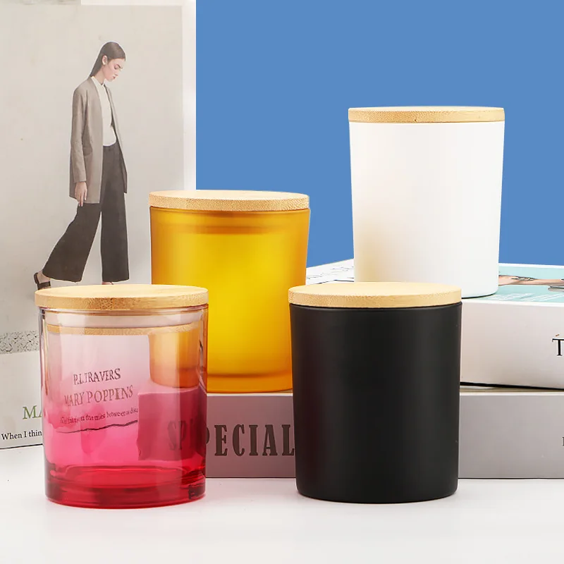 Пустой стеклянный подсвечник для ароматерапии 250 мл