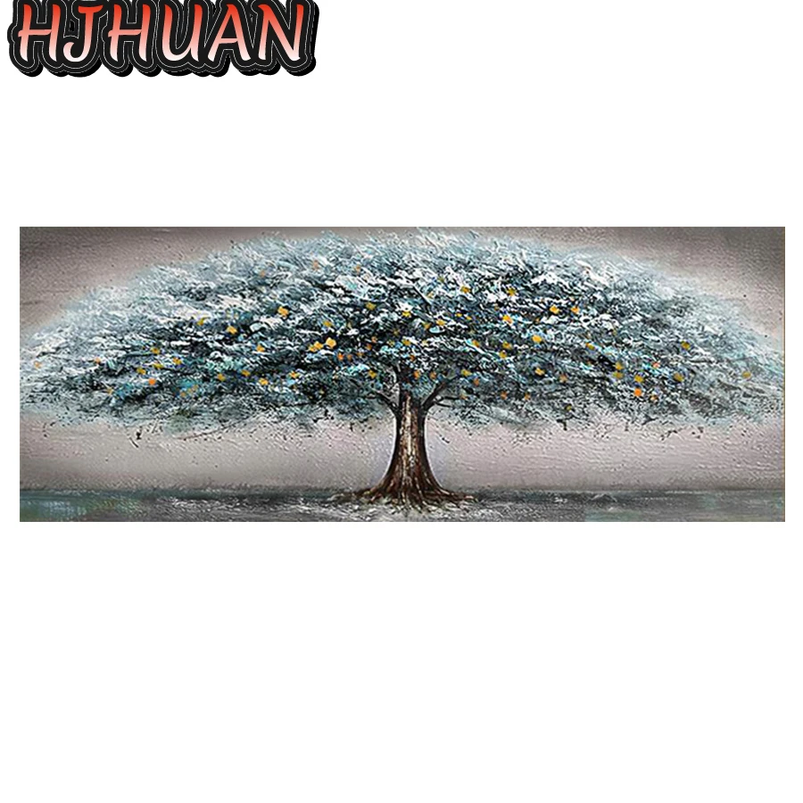 

3d Diamond Painting Trees, landscapes Diamonds Cross Stitch Kits Full round Drill Embroidery Mosaic art Pictures Gift Home Decor