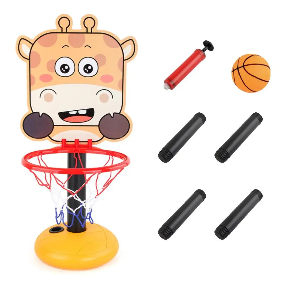 

Basketball Stands Adjustable Height Kids Basketball Goal Hoop Toy Children Playing Set For Boys Training Practice Accessories