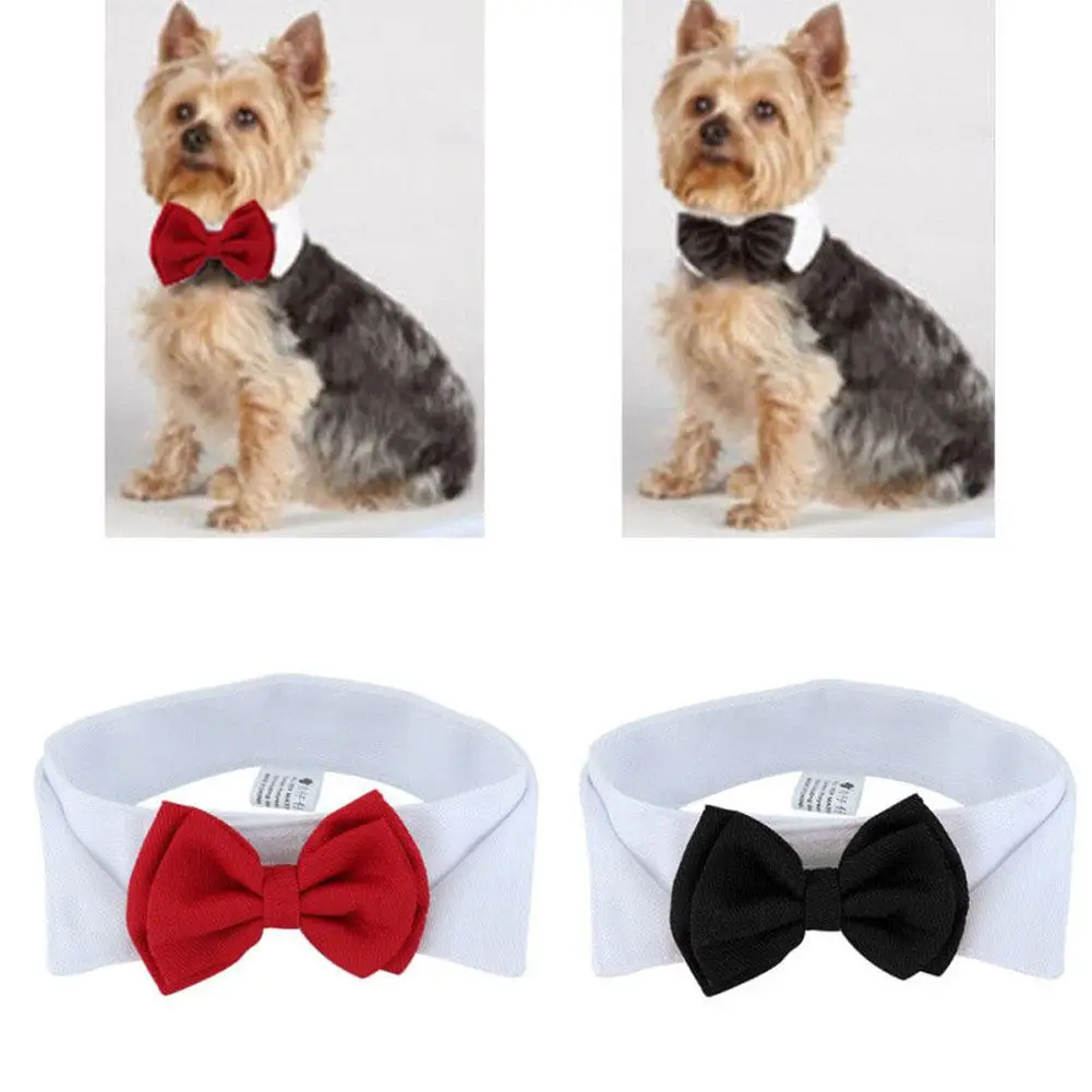 

Fashion Adjustable Bow Tie Cute Collar Necktie Bowknot for Pet Dog Cat Wedding Decor