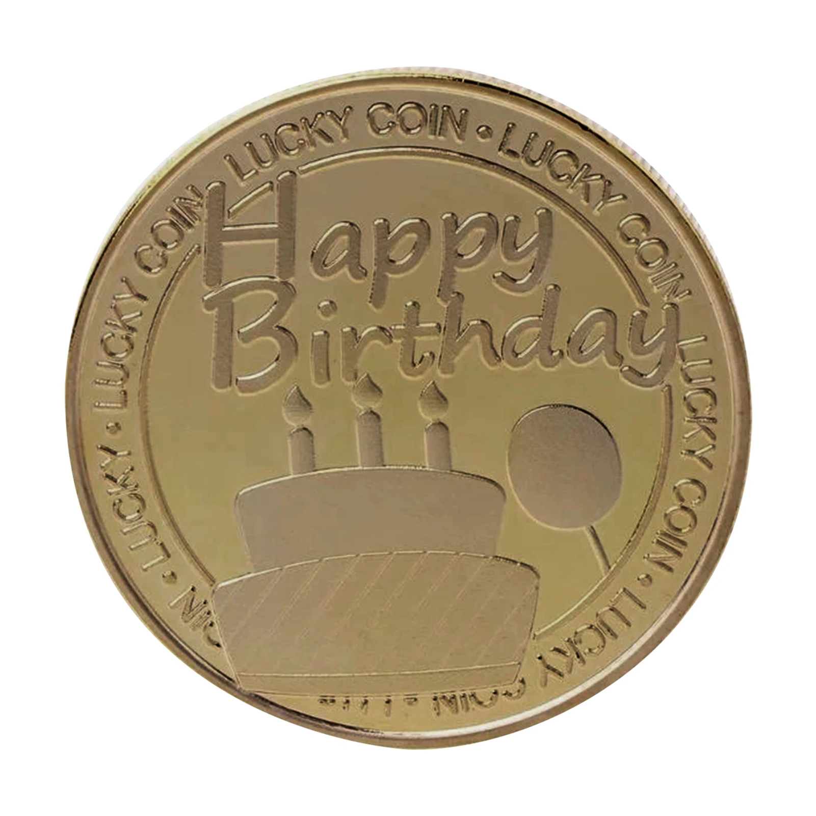 

Happy Birthday Commemorative Coin Commemorative Coins Collection For Happy Birthday Coins Collection Good Luck Charms For Happy