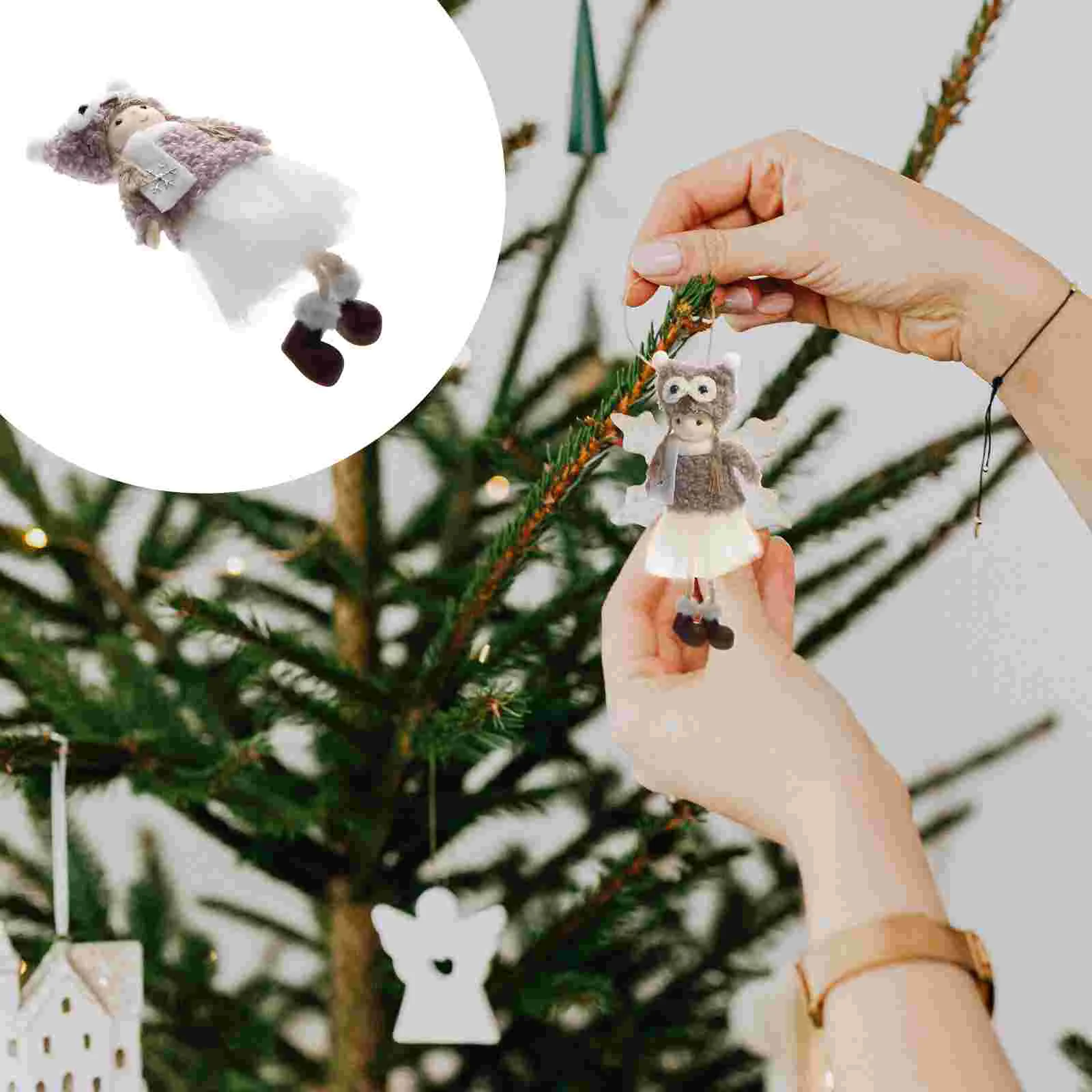 

Christmas Treehanging Ornaments Pendant Iv Ng Deo Ssml Plush Decorations Party Decorative