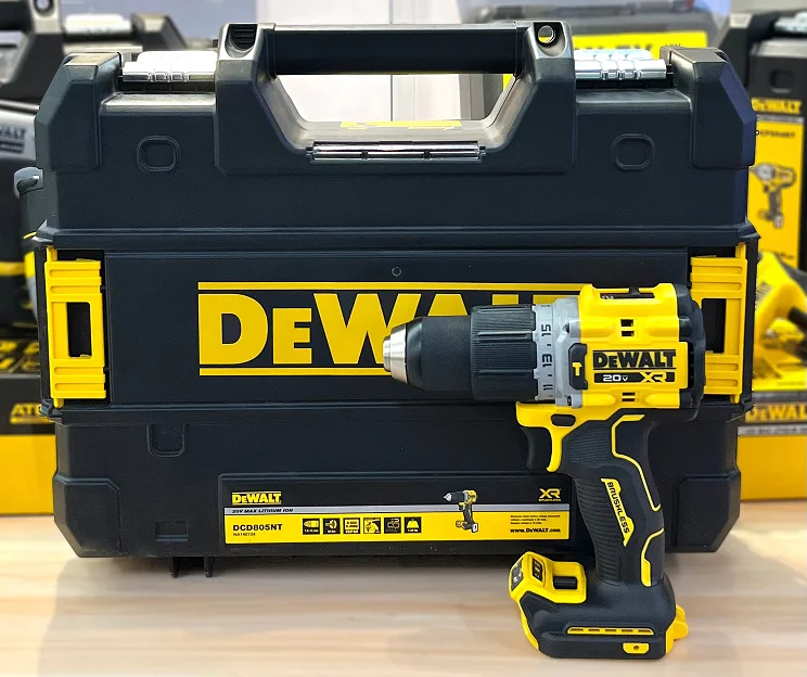 Беспроводная электрическая ударная дрель Dewalt 20 В DCD805