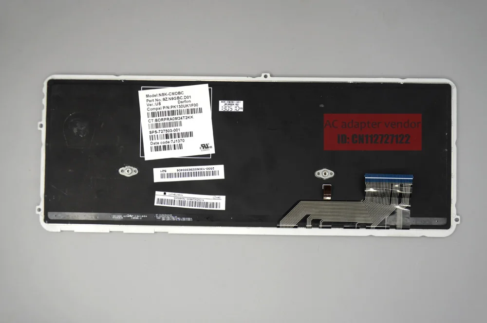 New Replacement FOR HP ENVY 14-k010us Sleekbook English keyboard backlight US