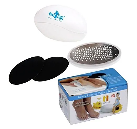 

Ped Egg Heel File Boxed Ergonomic Design Practical Products