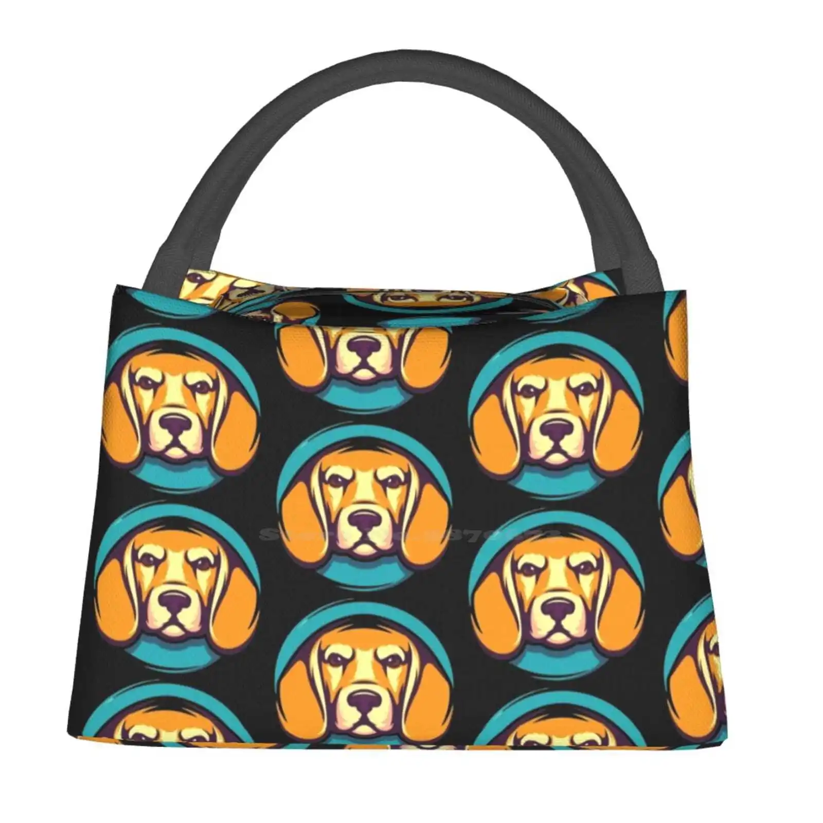 

Логотип на лице собаки. Термосумка для офиса, теплоизоляционная сумка для студентов, студийная для собак и собак