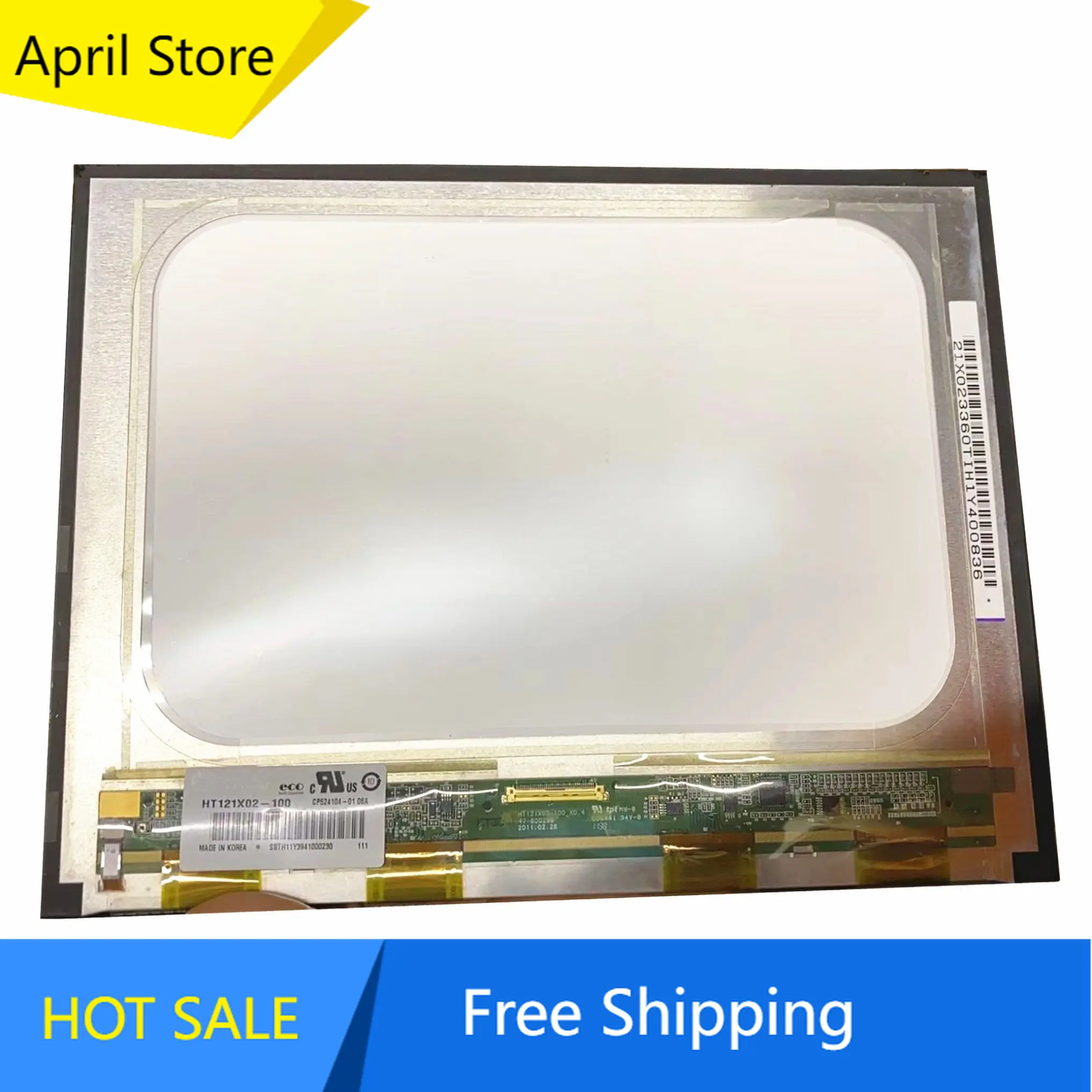 

HT121X02-100 fit HV121X04-100 12.1'' Laptop LCD Screen Panel Display 1024*768 LVDS 40 Pins