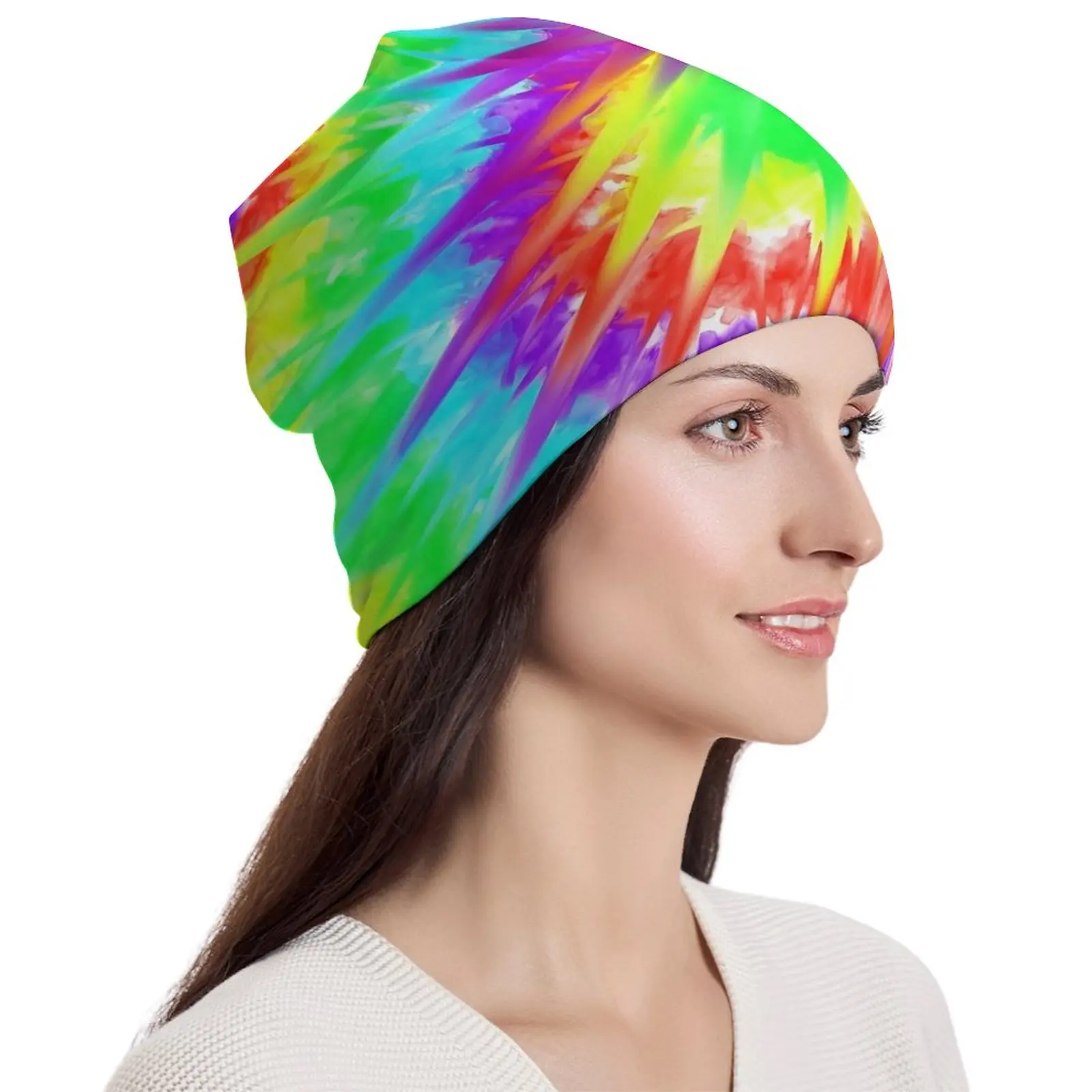 

Женская трикотажная Шапка-бини Y2K в стиле хиппи