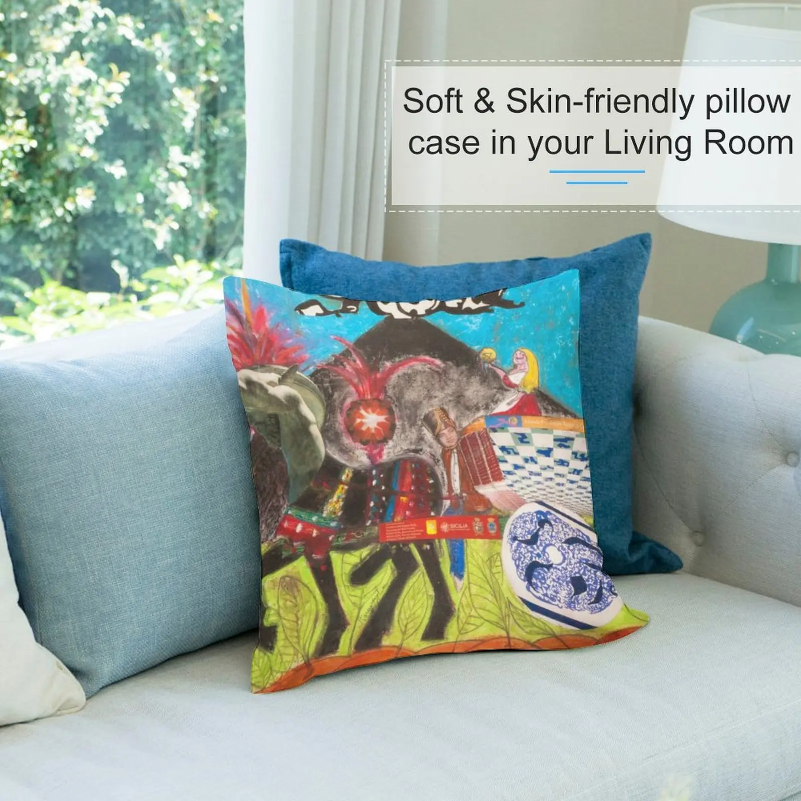 Подушка Il carretto siciliano lɾtna e декоративная подушка