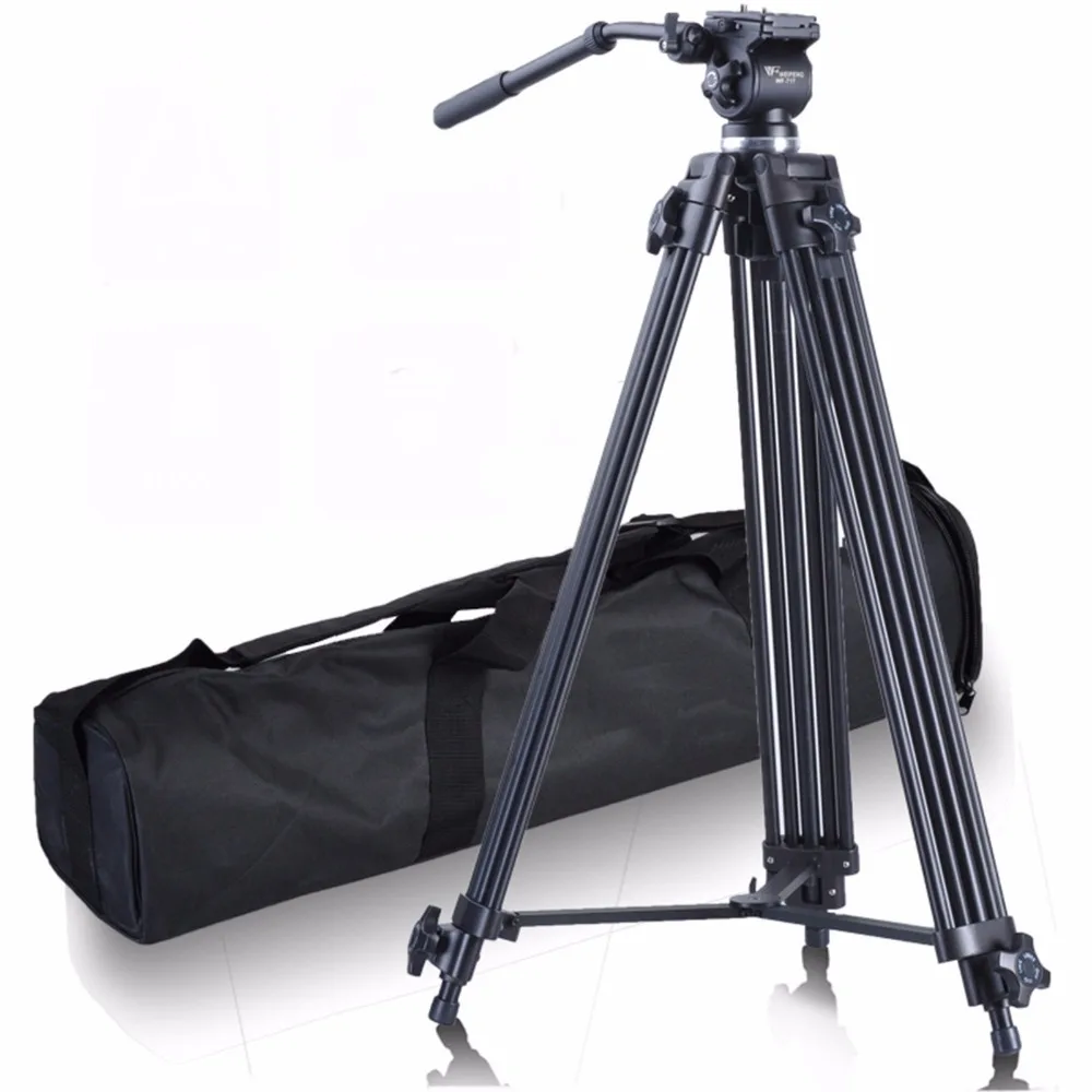 

Weifeng Tripod Camcorder Video Tripod Stand 8KG 1800cm Fluid head Aluminum