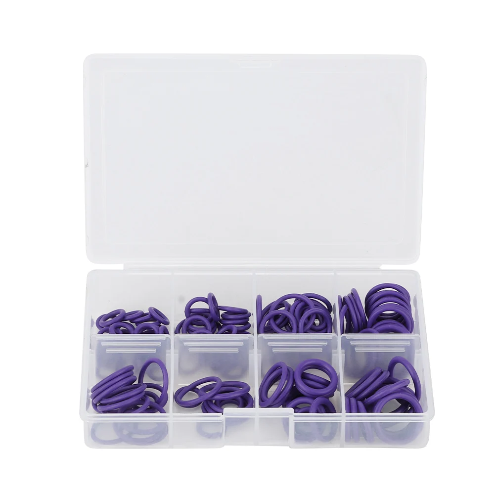 

145Pcs Automotive a C System O Ring Seals Set Car Air Conditioner Vehicle Kit Accessory