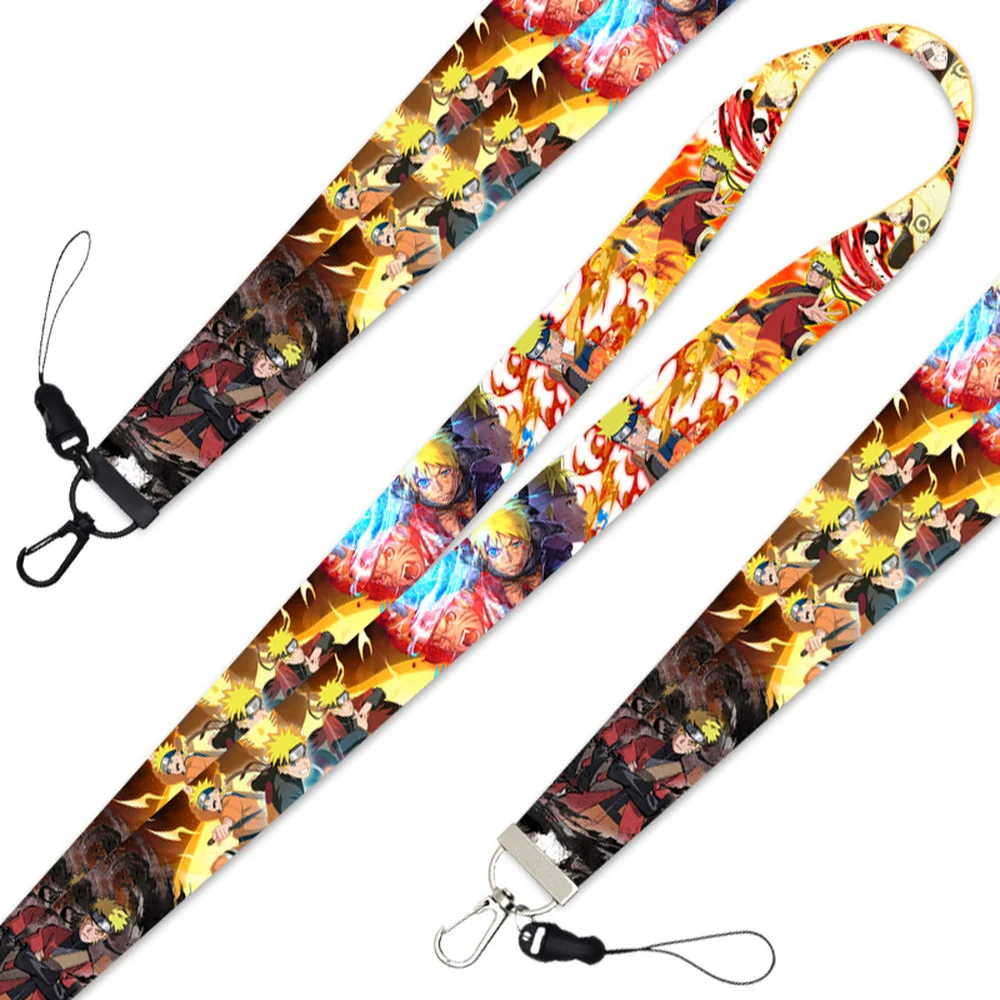 naruto keychain japan anime trinkets accessories manga phone charm key chain id card bag backpack lanyard women jewelry men gift free global shipping