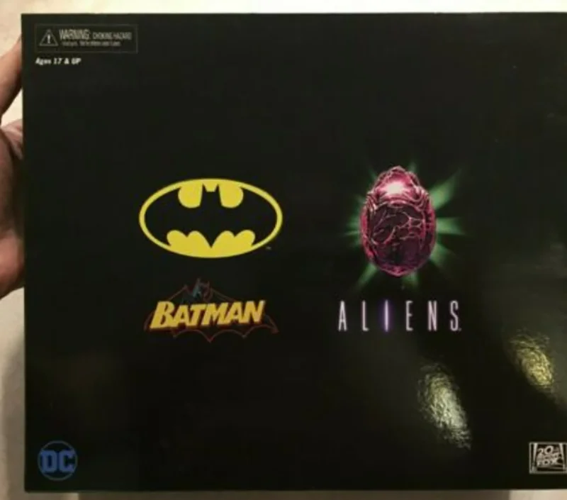 Фигурка Neca Superman Batman VS Alien Xenomorph NYCC 2019 Коллекционная модель игрушки 2 шт./компл.