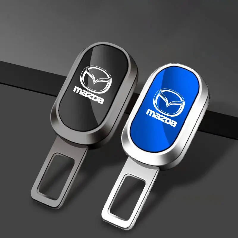 

Alloy Car Safety Buckle For Mazda 2 3 5 6 Axela CX5 CX-3 CX-7 CX8 CX-9 Extension Silencer Extender Clasp Insert Plug Accessories