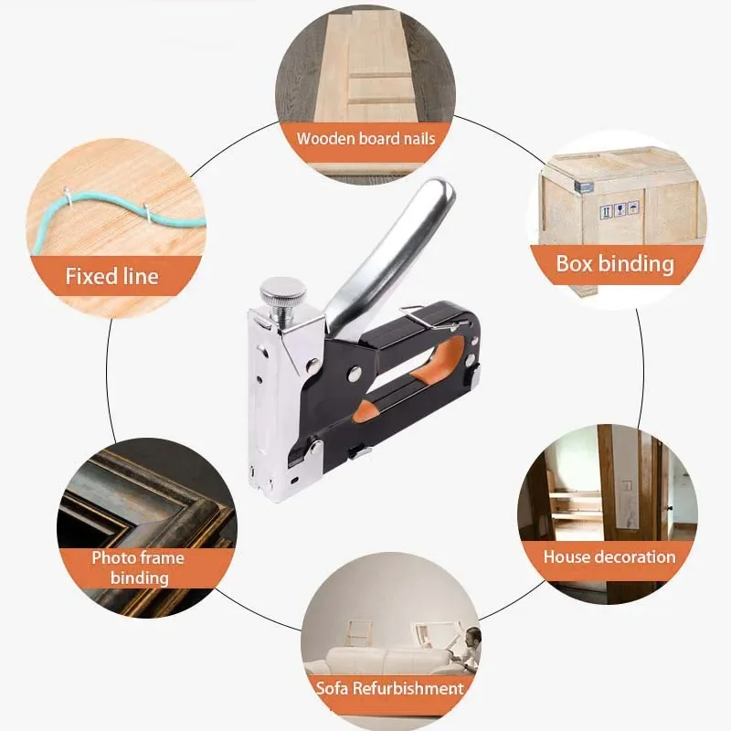 Ручной Пистолет Для Гвоздей 3-в-1 Портативная Станция Вождения Универсальная