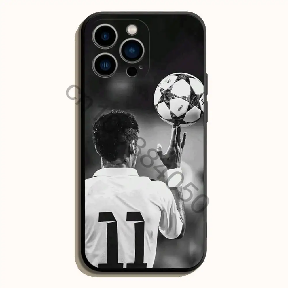 Фото Чехол N-NeYmAr из мягкого черного ТПУ для iPhone 17 16 15 14 13 12 11 Pro Max Plus E Mini, силиконовый чехол для телефона №3