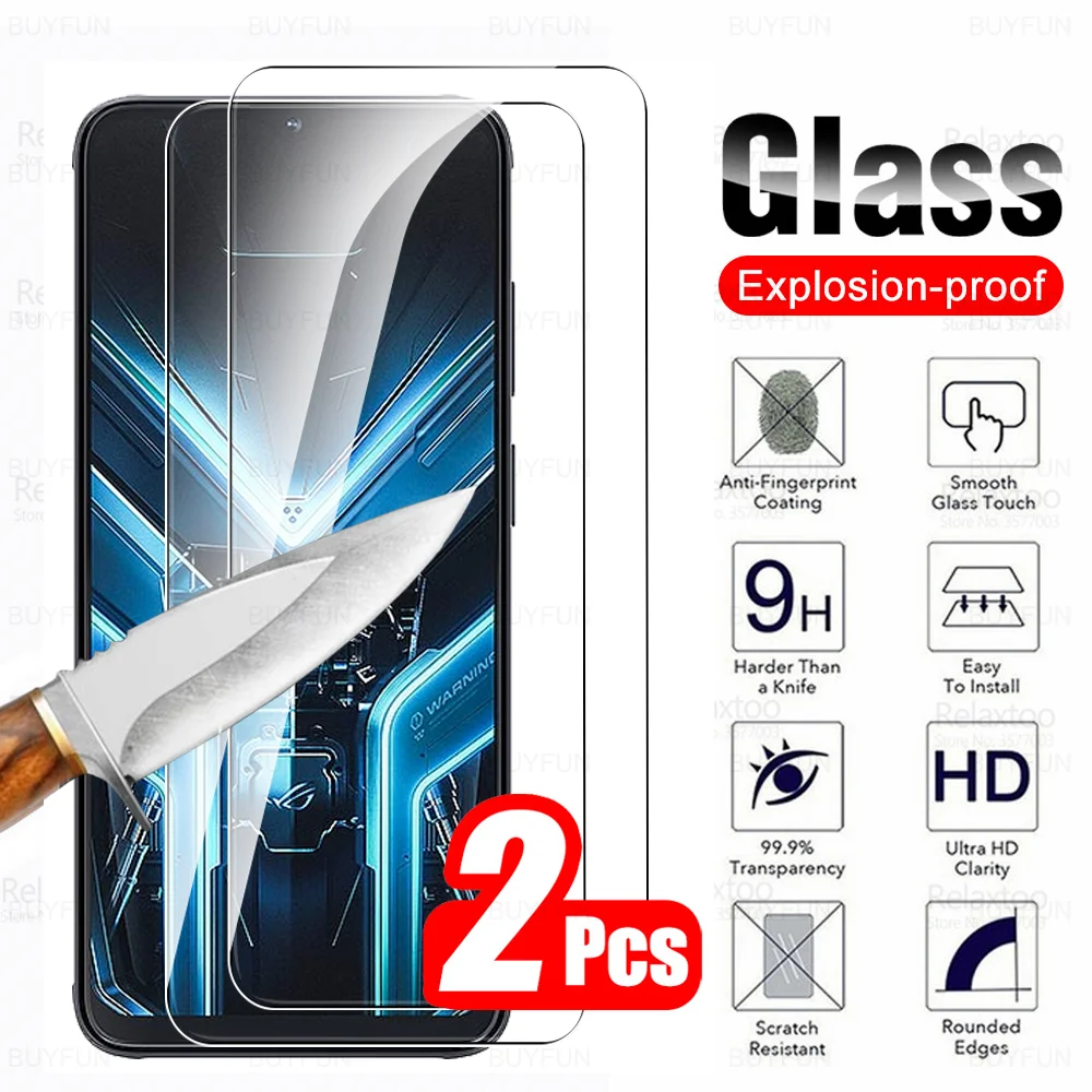 

For Cubot X70 4G Glass 2Pcs Protective Tempered Glass CubotX70 Cu bot X 70 70X 2023 6.58inch Screen Protector Guard Safety Film