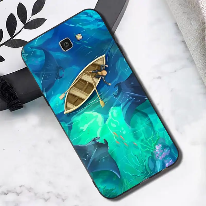 YNDFCNB Ocean Animal Manta Ray Phone Case For Samsung J 7 plus 7core J7 neo J6 plus prime J6 J4 J5 Mobile Cover