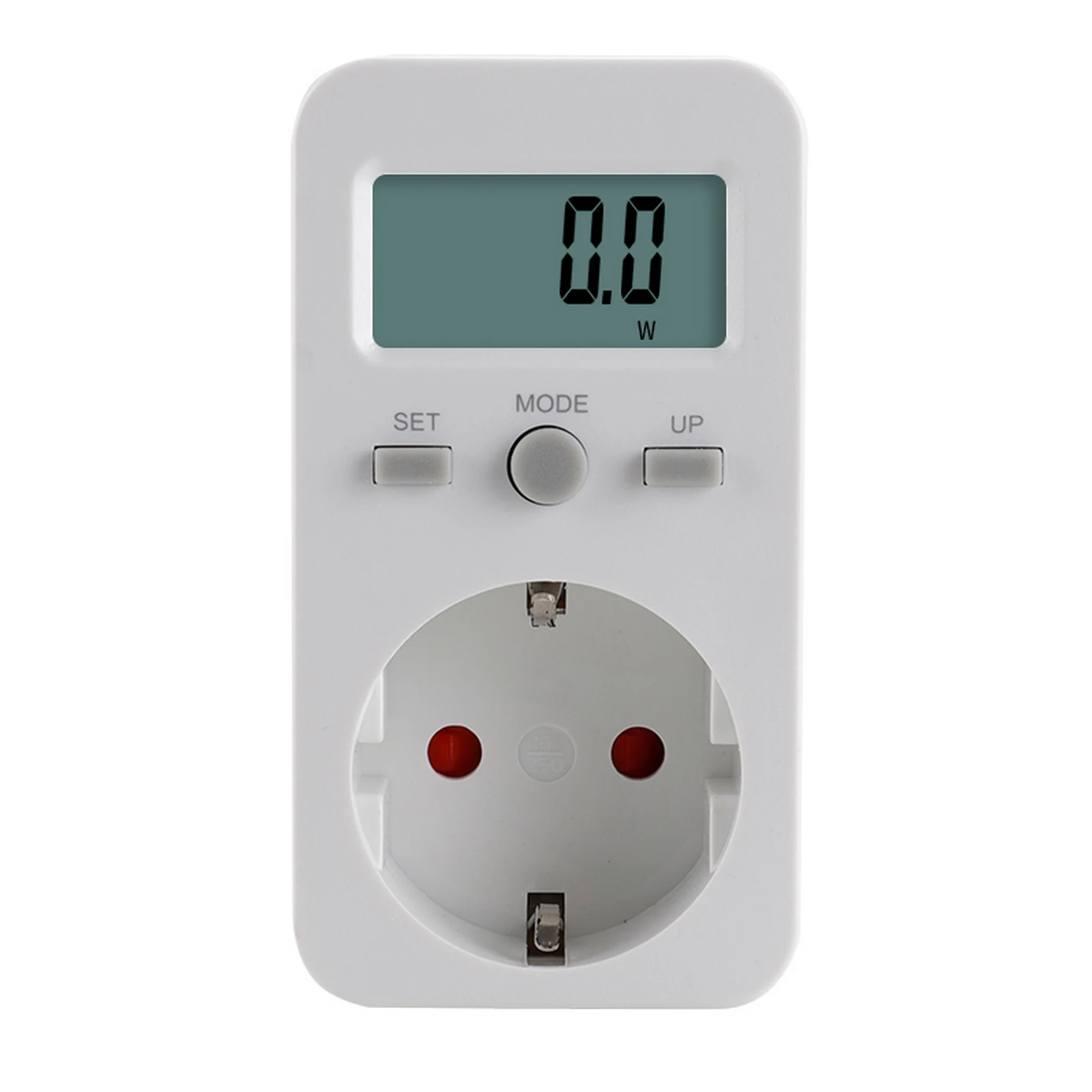 

EU Plug Digital Wattmeter Energy Meter Electricity Test Measuring Socket Electrician Detection Tool LCD Display Power Meter