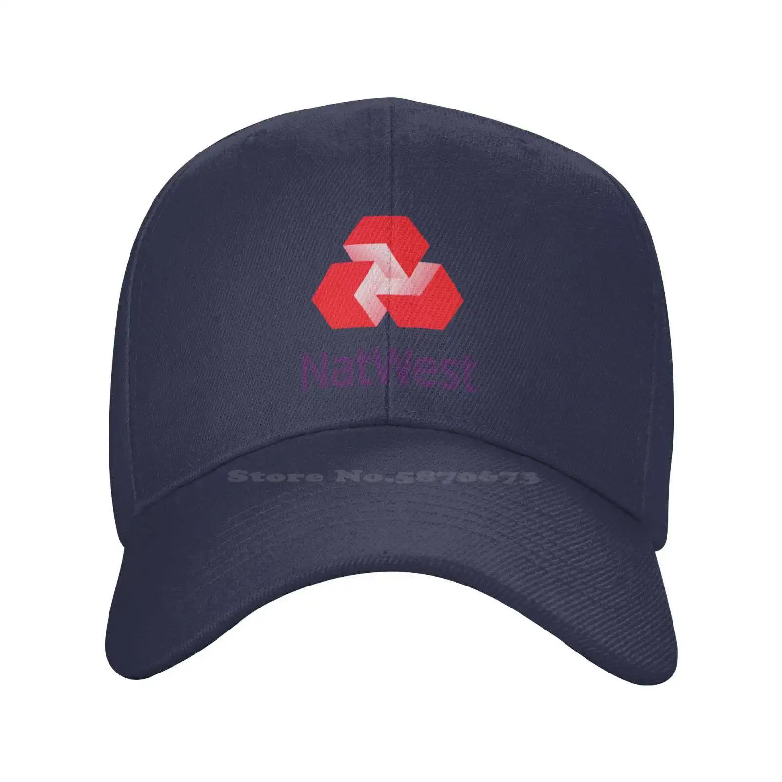 

Модная качественная джинсовая бейсболка с логотипом NatWest