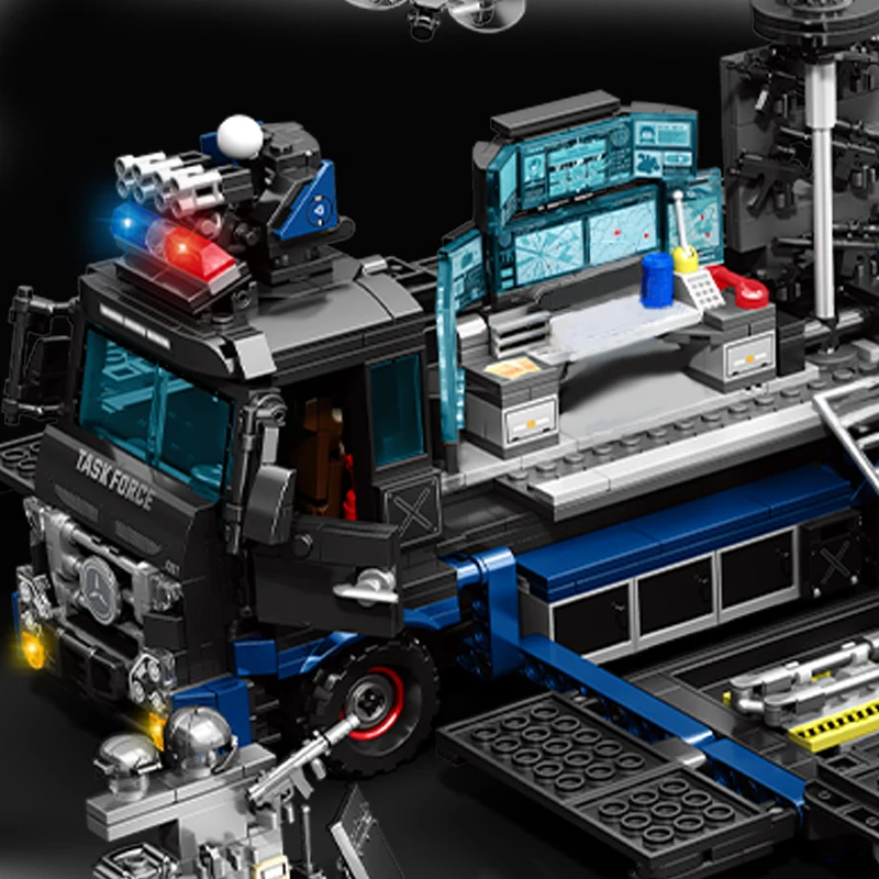 1443 шт. Детский конструктор Военная серия