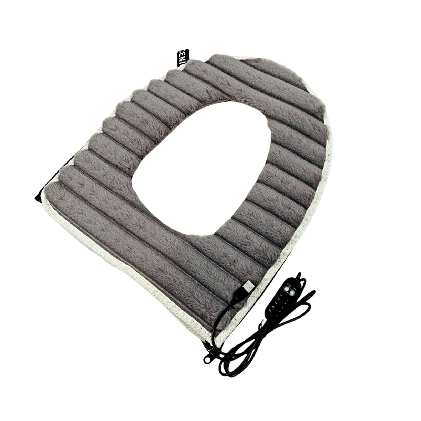 USB теплый коврик для унитаза кроличий флис