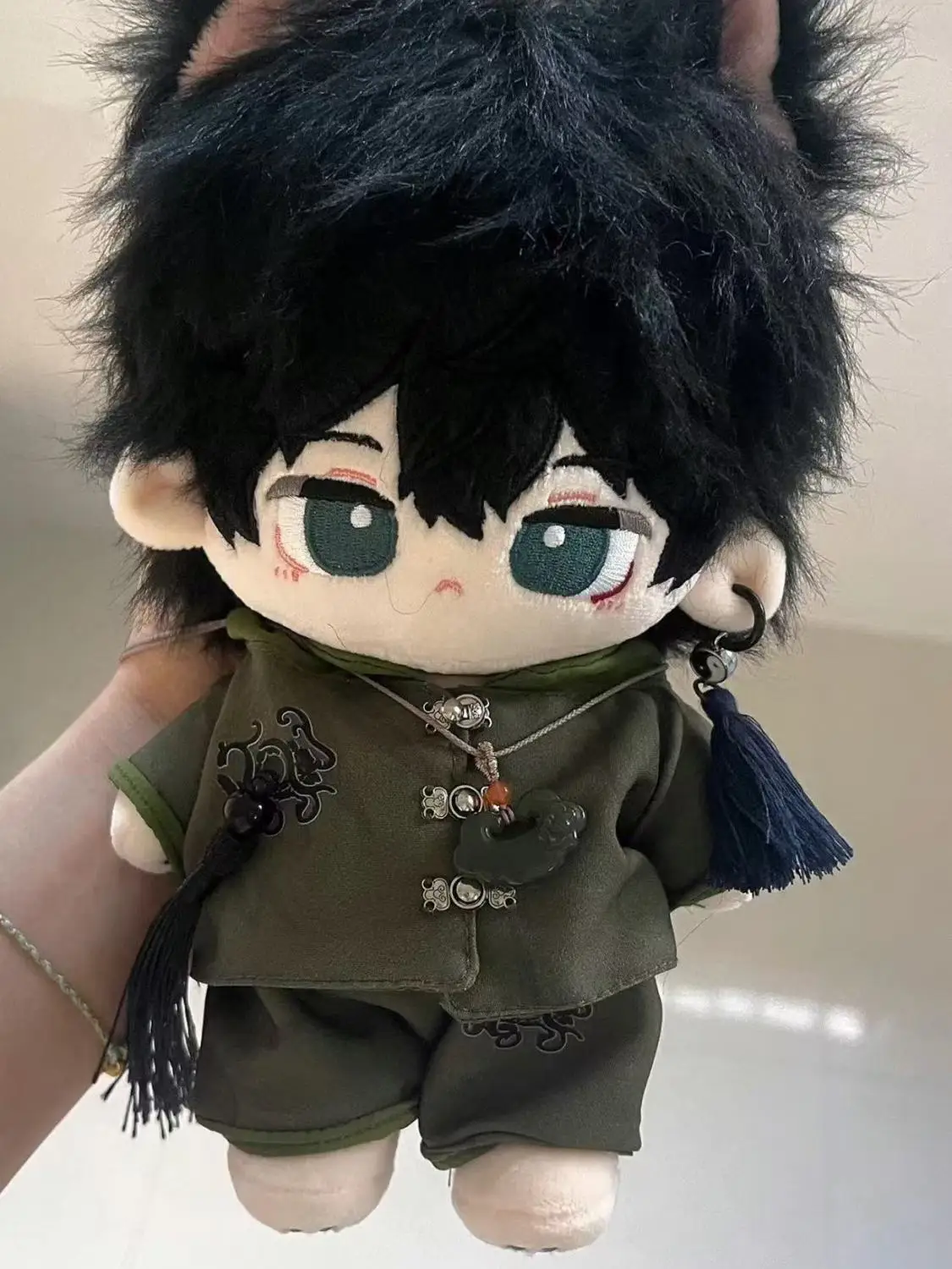 20 см Honkai: Star Rail Dan Heng Красивый плюшевый косплей Мягкая плюшевая кукла Body Dress Up