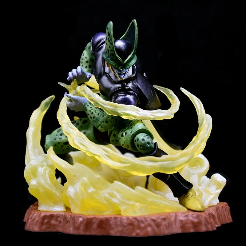 

Anime Dragon Ball 15cm Action Figures Cell Turtle Wave Qigong Scene Special Effects Toy Doll Collection Ornaments Model Toy Gift