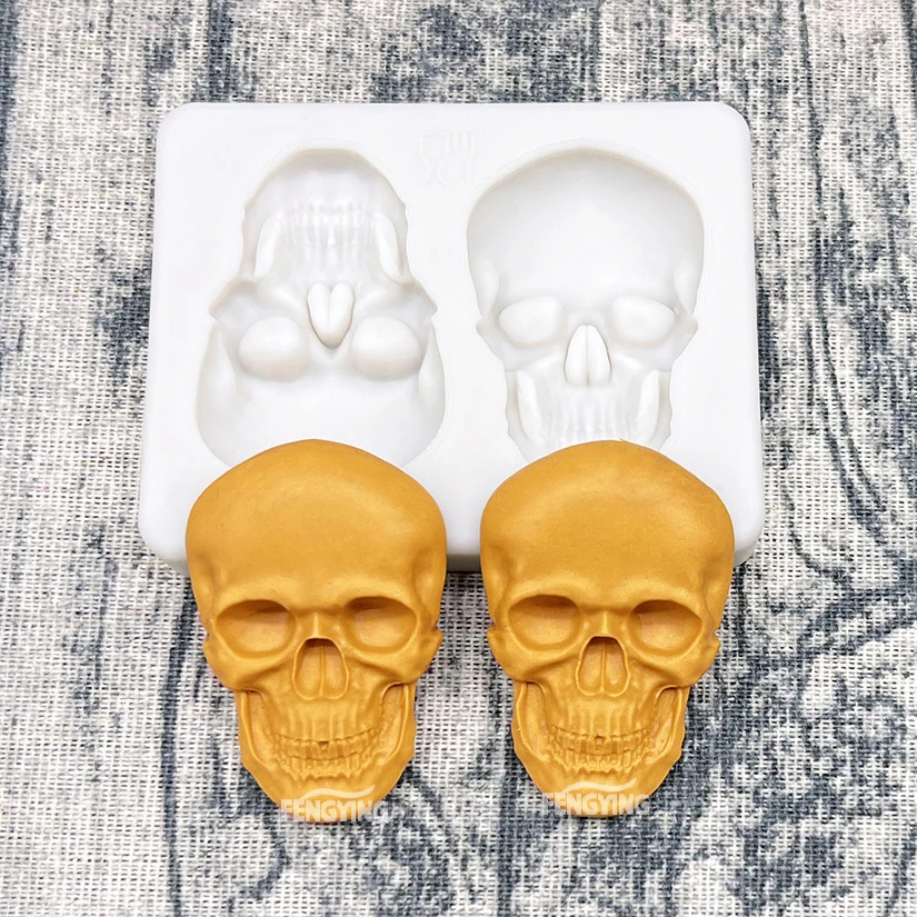 

Формы для кексов Fengying силиконовые skull