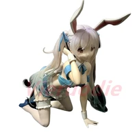 14 native binding chris aqua blue bunny girl figure japanese anime pvc action figure toy statue adults collection model doll