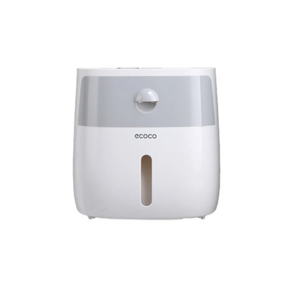 Поднос для туалетной бумаги Ecoco настенный держатель портативный бокс хранения в