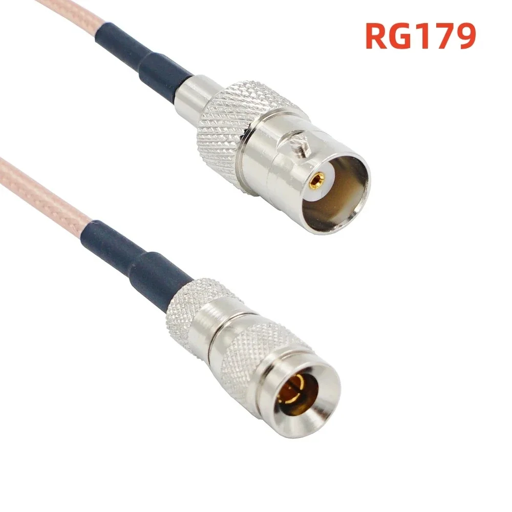 5 шт. кабельный разъем DIN 1 0/2 3 Mini BNC a macho hembra RF RG179 HD SDI 75 Ом для Blackmagic HyperDeck