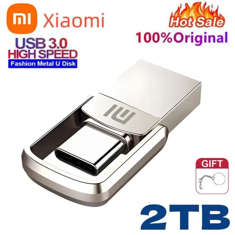 Usb 3.0 Флешка Xiaomi MIJIA металлический флэш-накопитель объемом 1 ТБ флешка