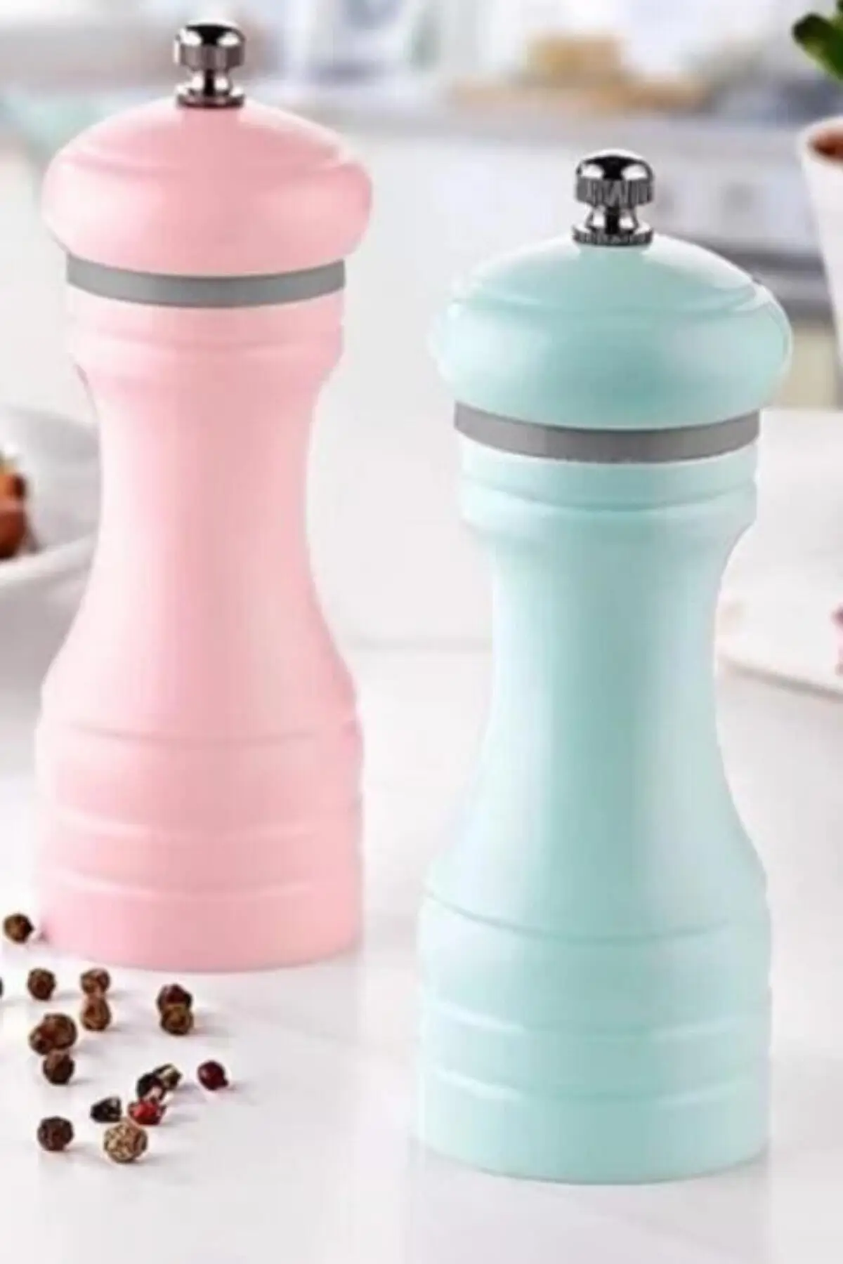 

2'li Salt And Pepper Mill 18 Cm X 2 Pcs