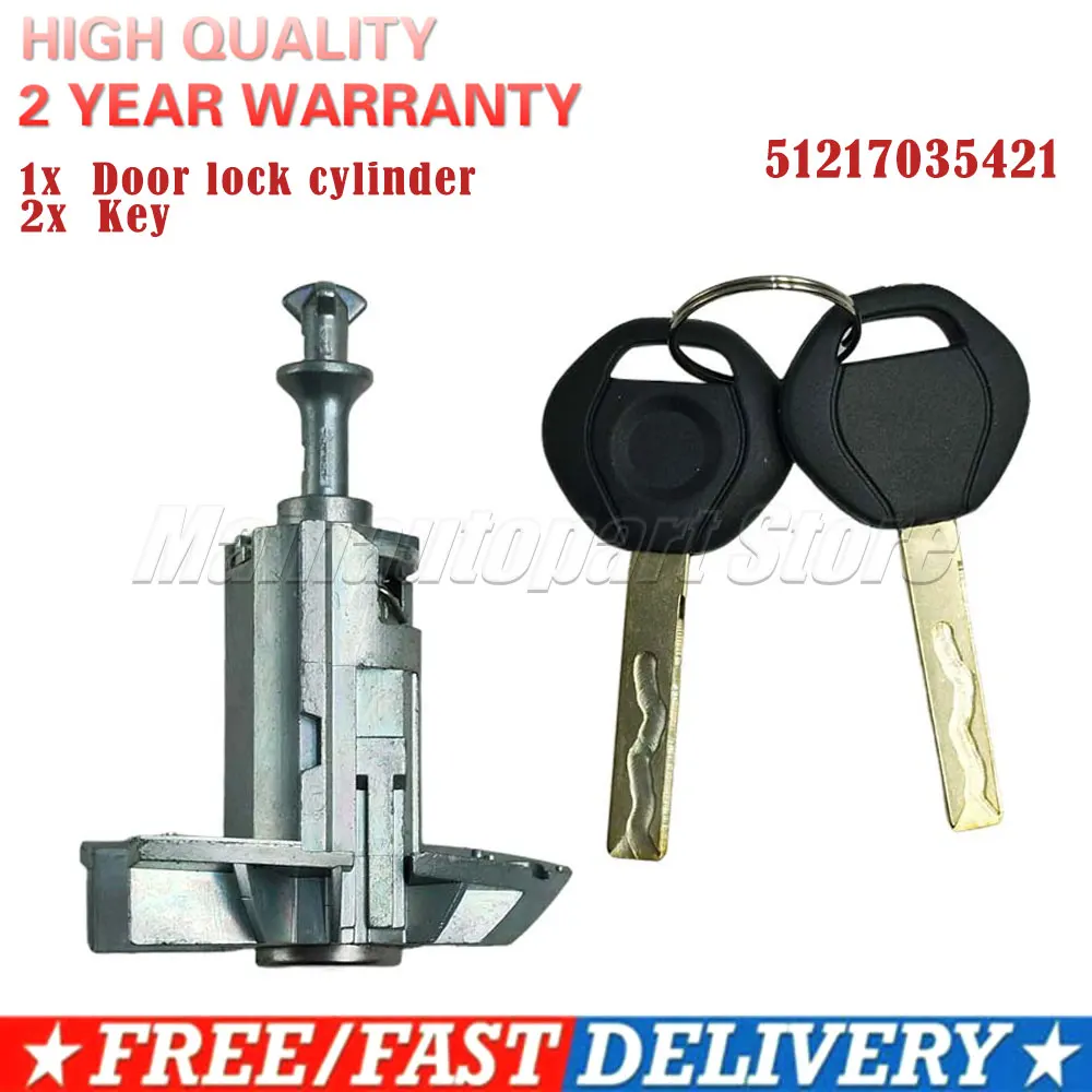 

51217035421 левый боковой дверной замок водителя для BMW E53 X5 2000-2006