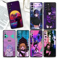 anime comic sexy girl motorbike phone case for samsung s22 s21 s20 fe s7 s8 s9 s10e plus ultra 4g 5g cases fundas coque capa