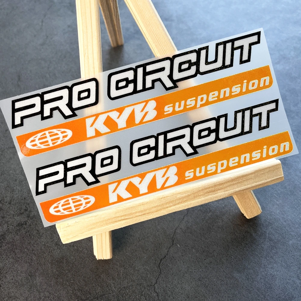 Светоотражающая гоночная подвеска KYB, аксессуары для мотоциклов, наклейка, наклейка для Kawasaki Z900 MT07 Tmax Suzuki Benelli KTM Honda