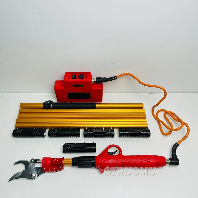 Электрические раздвижные ножницы для фруктовых деревьев с литиевой батареей