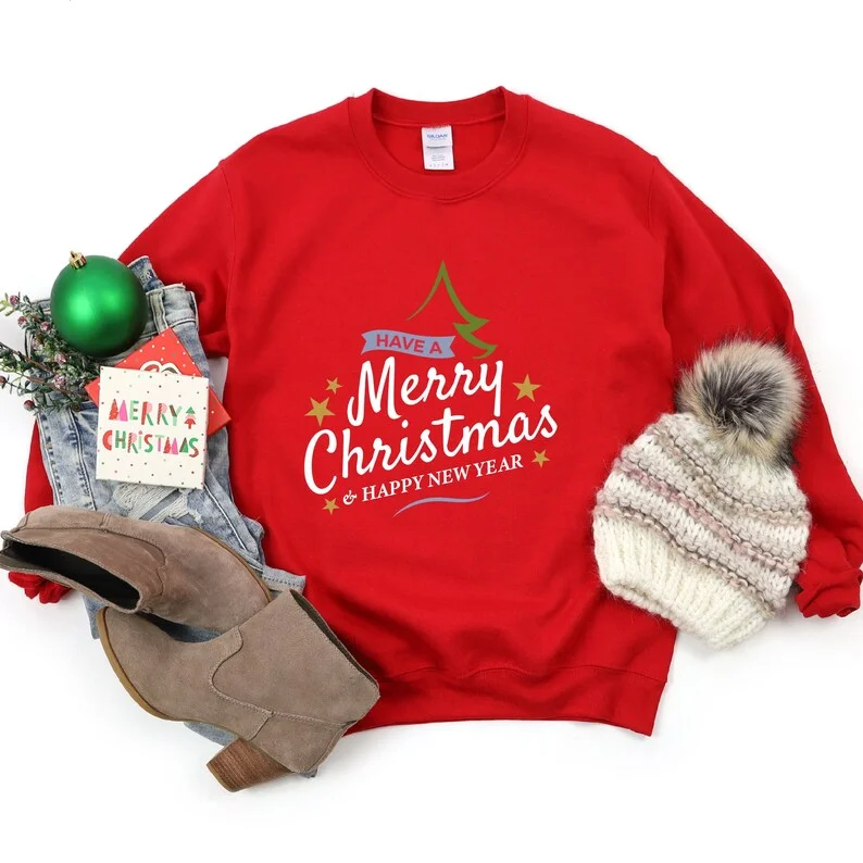 Рисунок 2 - Женский свитшот с надписью «Merry Christmas»