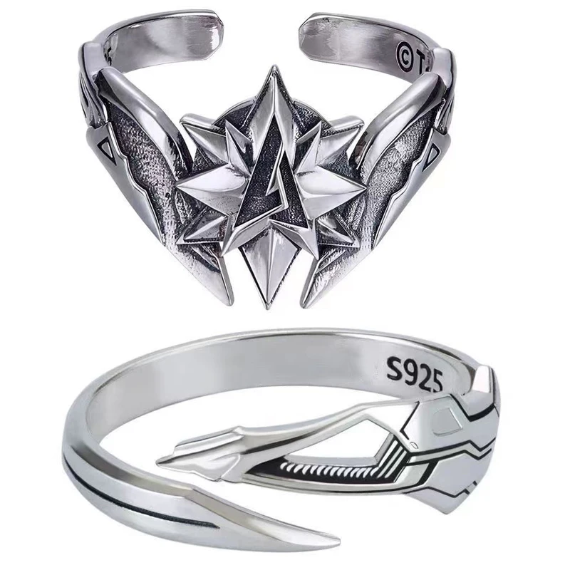 

New Animation Engulfs The Starry Sky Ring Surrounding Extreme Martial Arts School Opening Ring Animation Thai Silver Jewelry