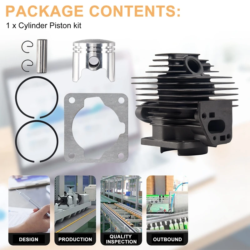 Комплект поршневых цилиндров 36 мм для MITSUBISH TL33 1E36F-2GN mccullake B33B 33CC кусторез