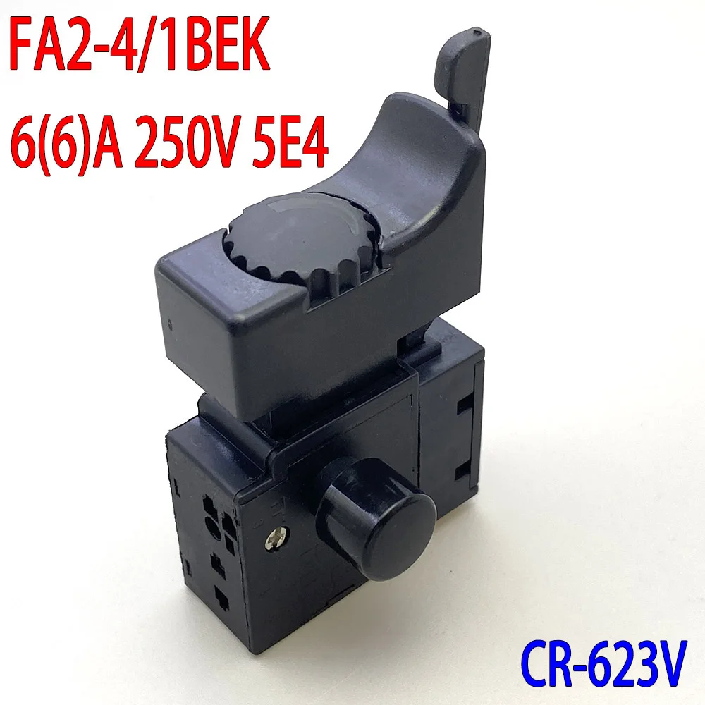 

Электрическая дрель HBXINTAO FA2-4/1BEK черная 6A 250V