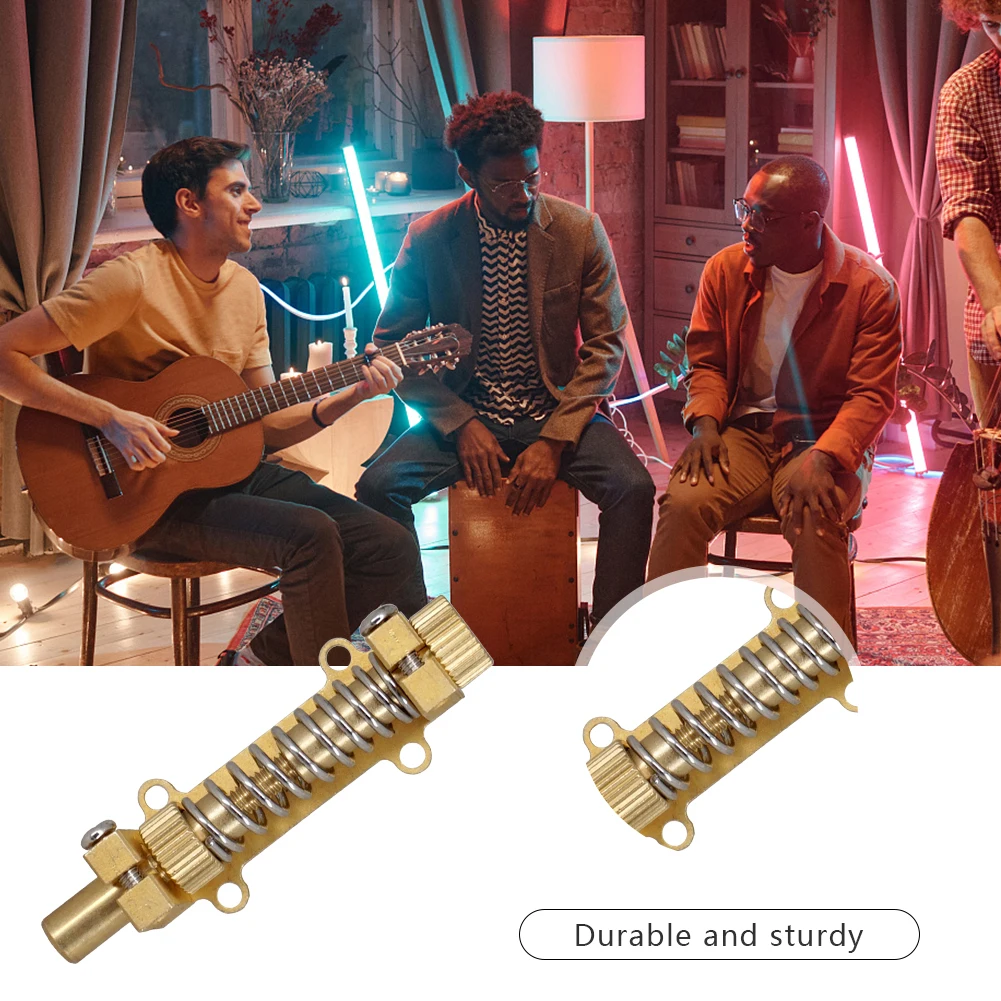 

Guitar Tremolo Stopper Stabilizing Device Kit Brass Tremolo Stabilizer Stopper Kit Guitars Accessories for Electric Guitar