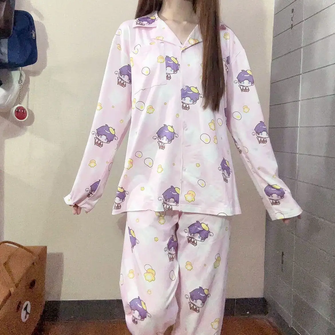 Игра Love and Deepspace Rafayel Zayne Xavier Kawaii Косплей Костюм Пара Пижамы Аниме Мультфильм Домашняя с Капюшоном Roly Poly (art.: 3920cc3747bcb) - 3920cc3747bcb